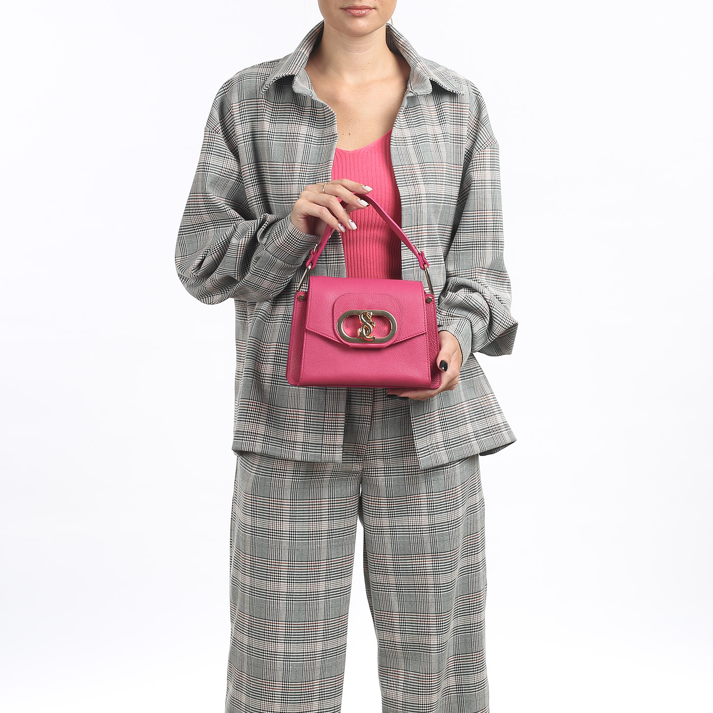 Кожаная сумка Carlo Salvatelli Gemma