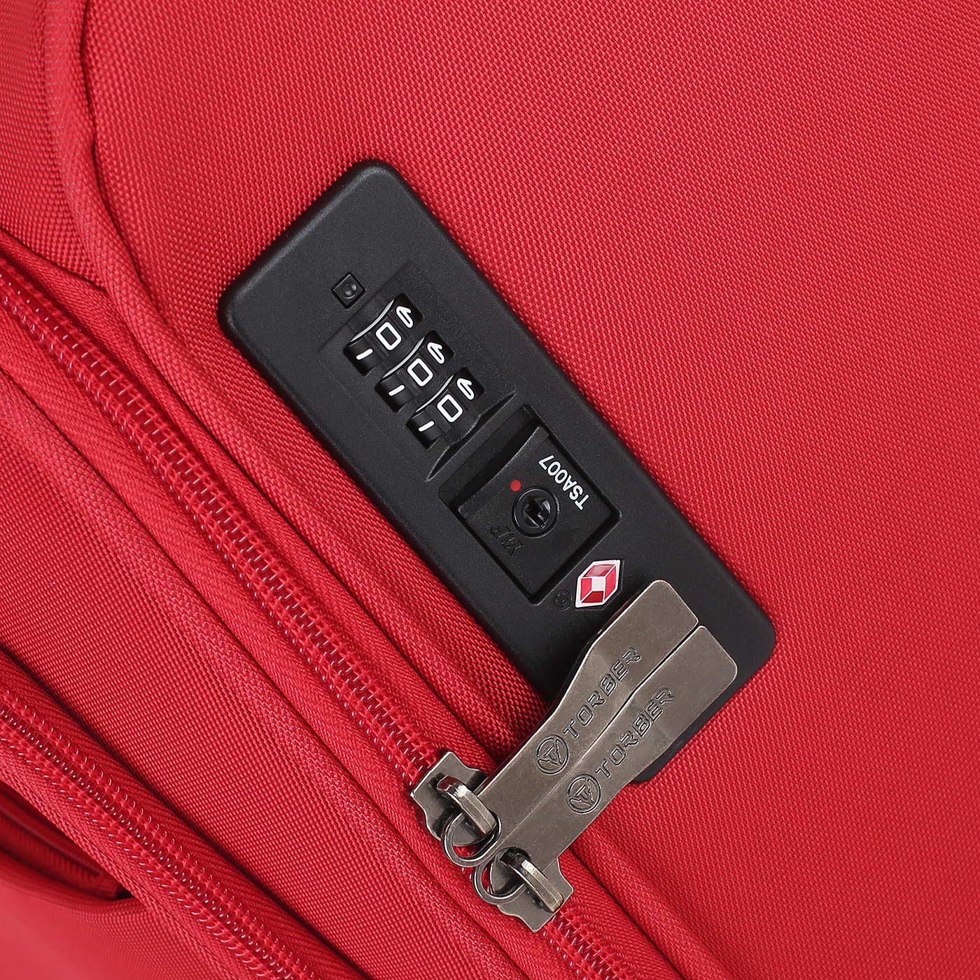 Чемодан для ручной клади тканевый Torber Brosno