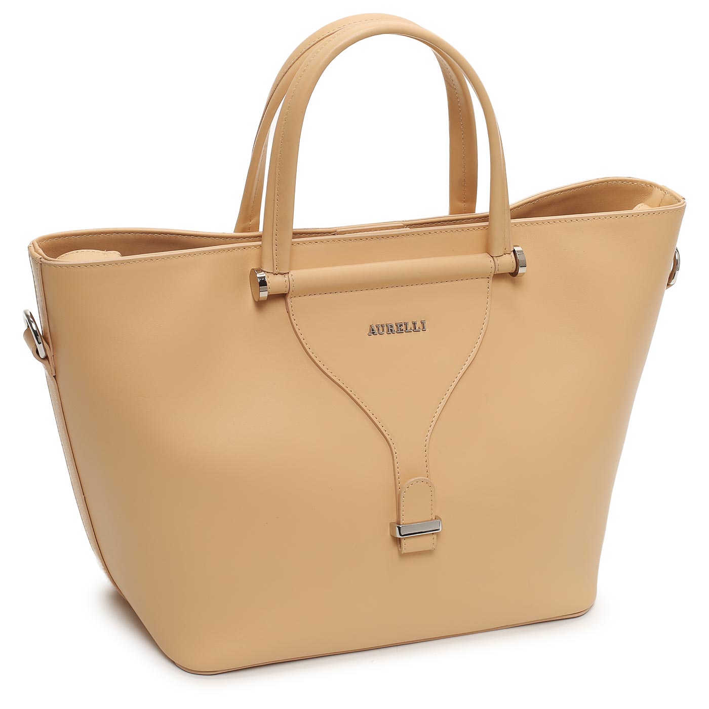 Кожаная сумка Aurelli Saffiano