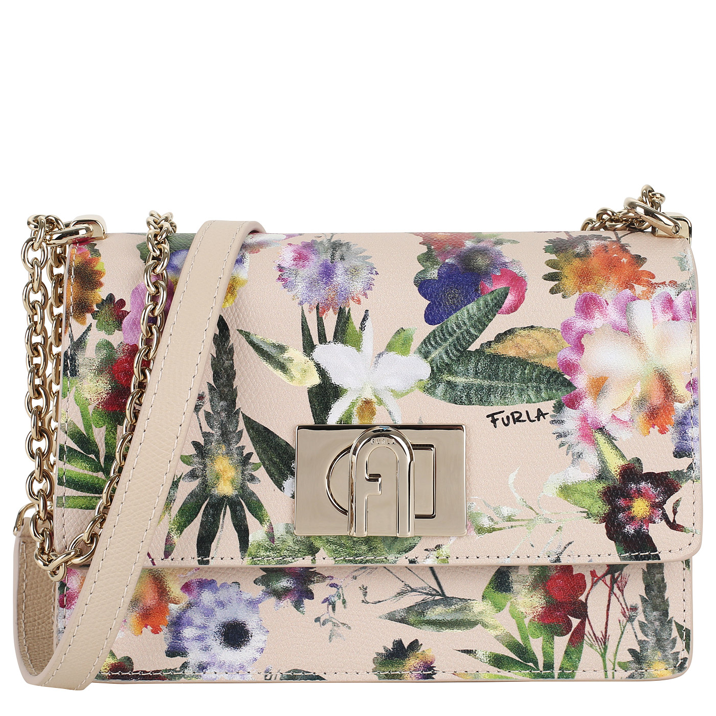 Furla Сумка с цветочным принтом