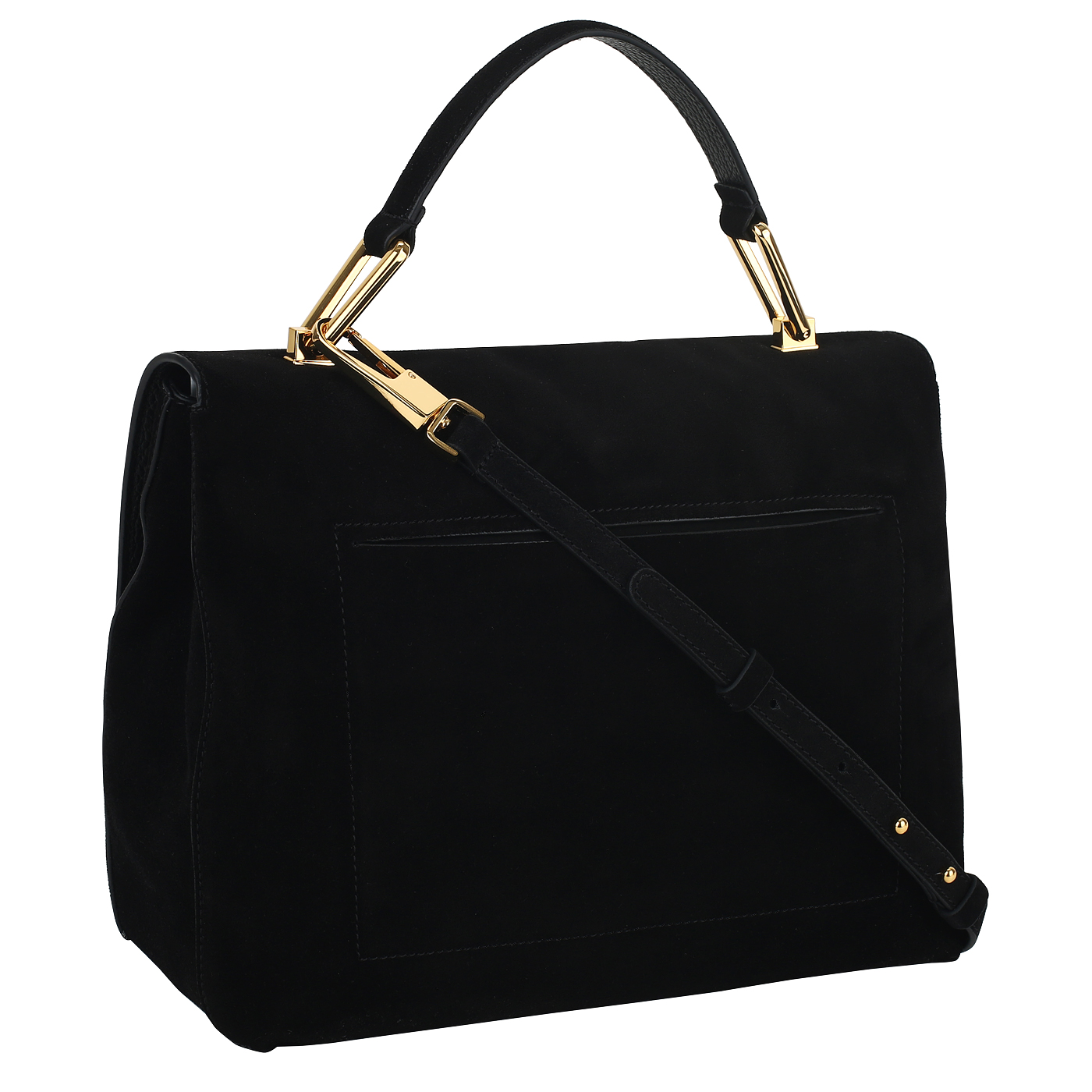 Кожаная сумка Coccinelle Liya suede LD1 18 01 01_noir_pc ...