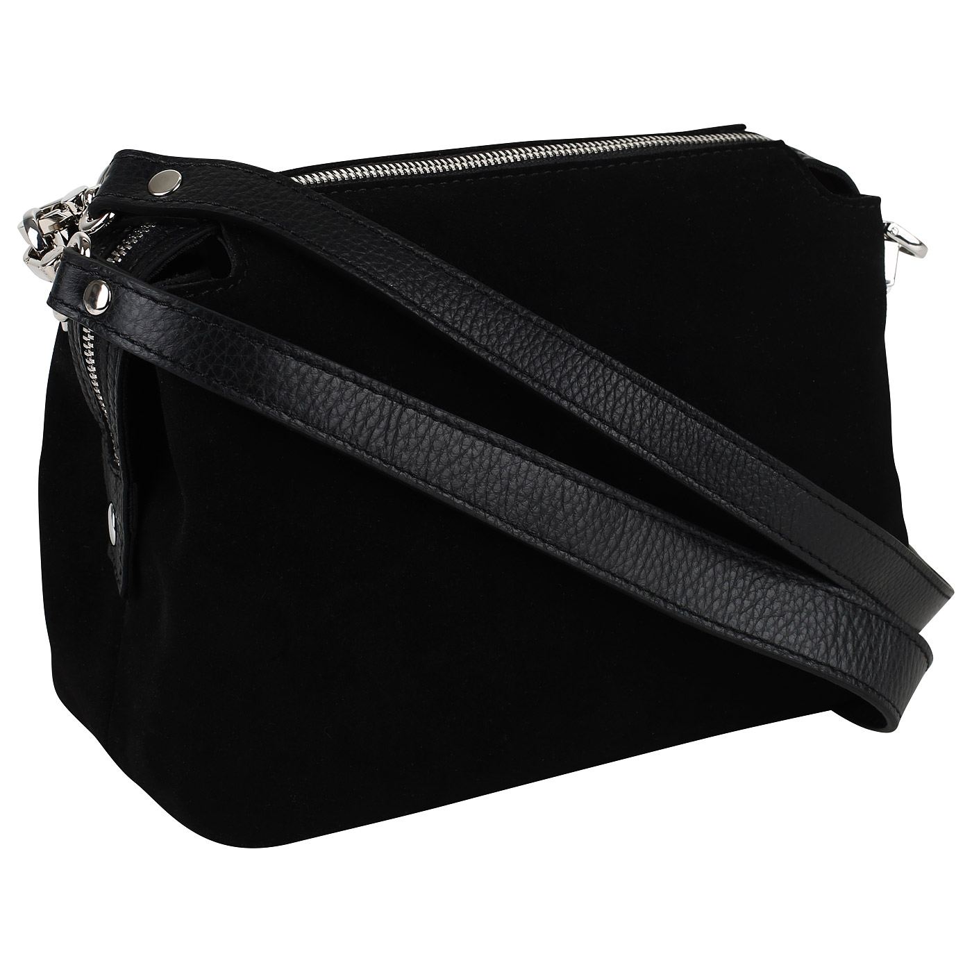 Велюровая сумка через плечо Chatte Marseille