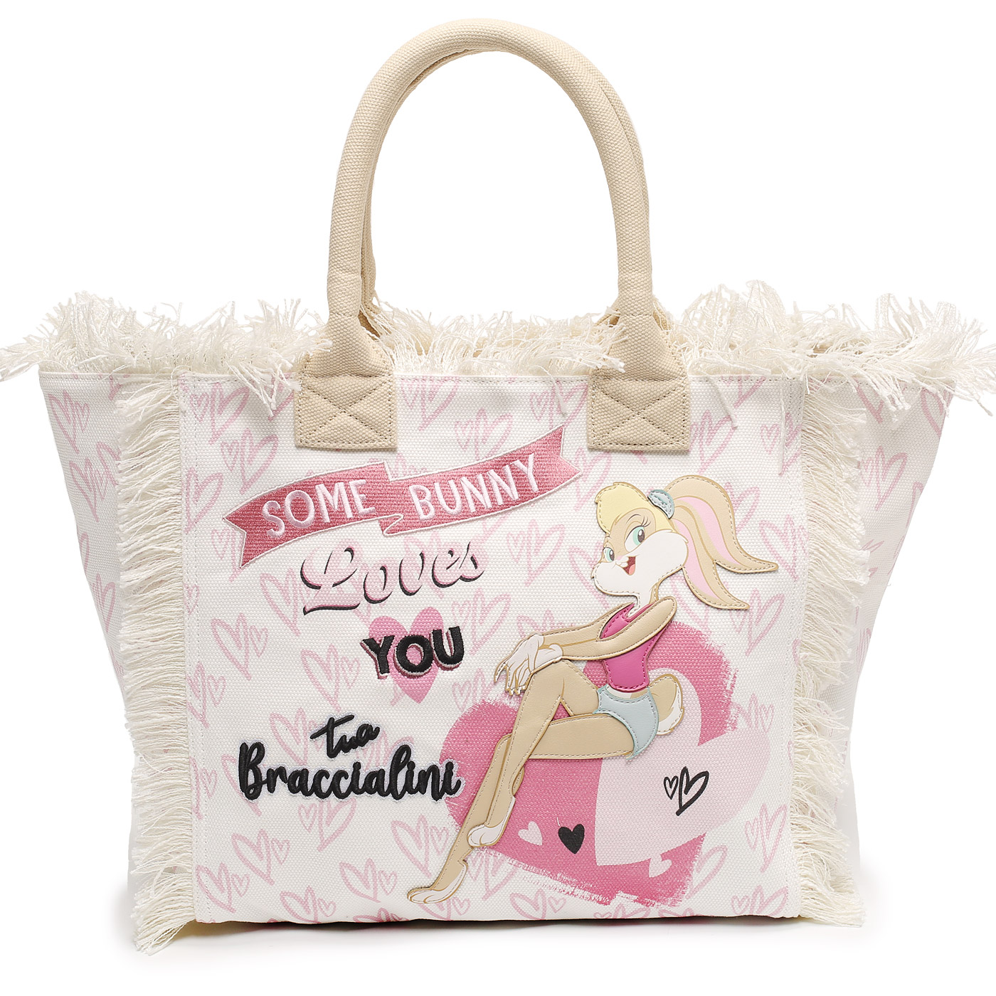 Braccialini Текстильная пляжная сумка