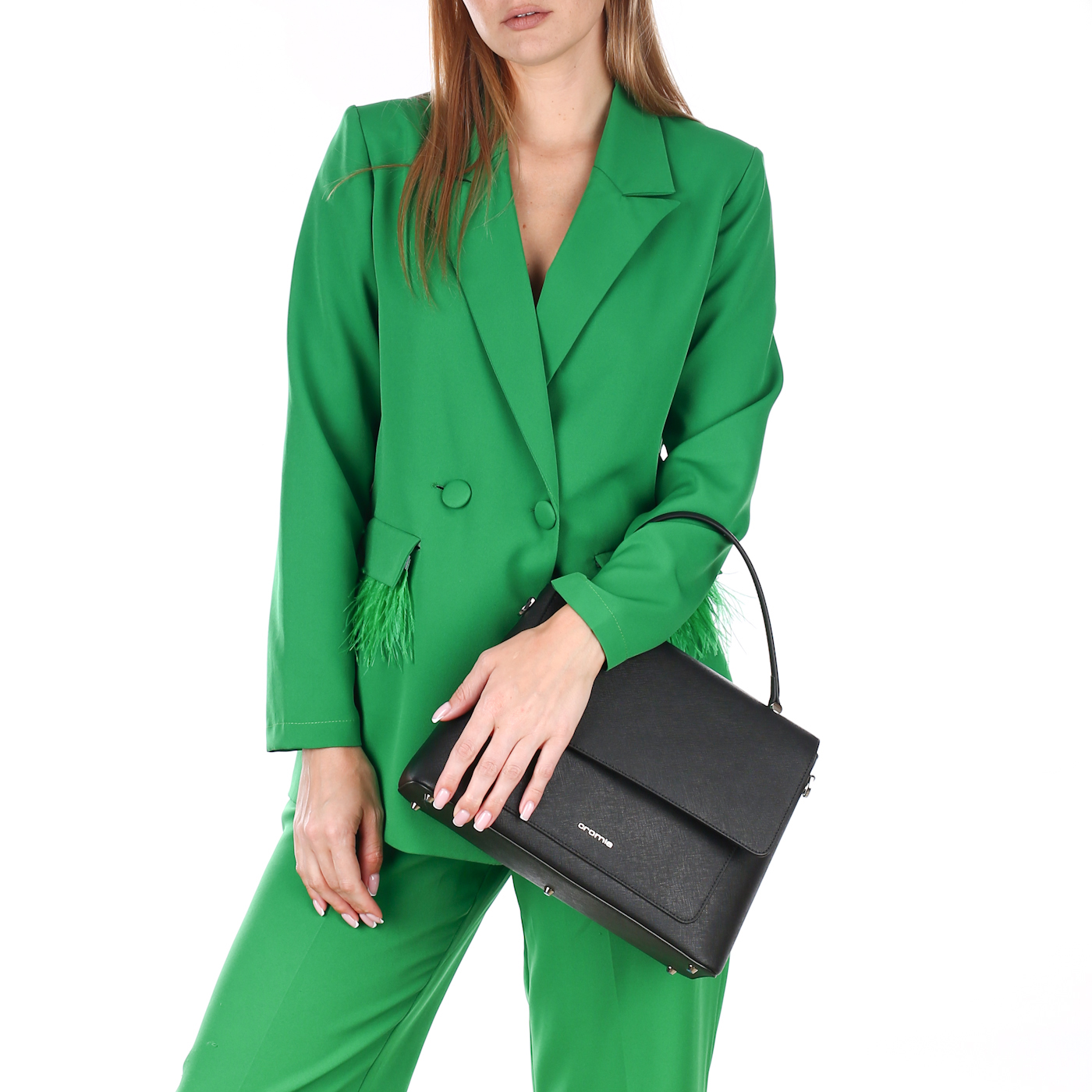 Кожаная сумка Cromia Perla