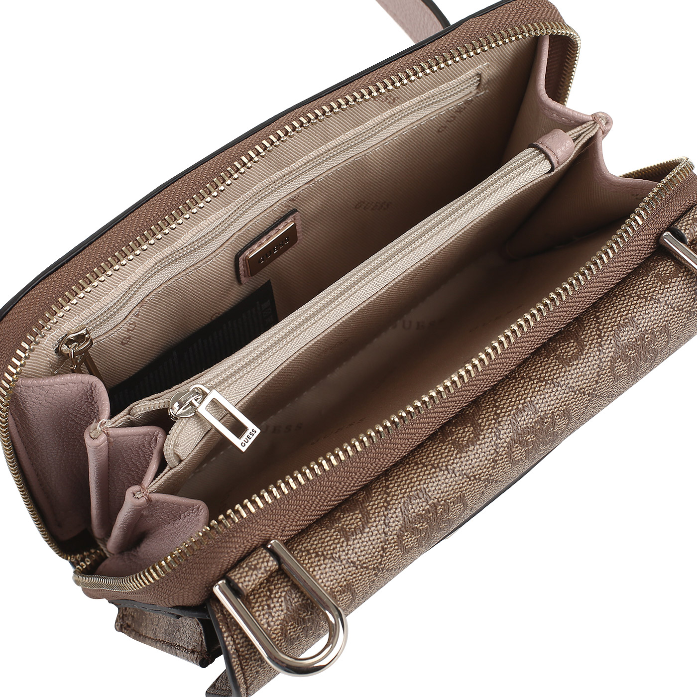 Сумка на пояс с цепочкой Guess Candace