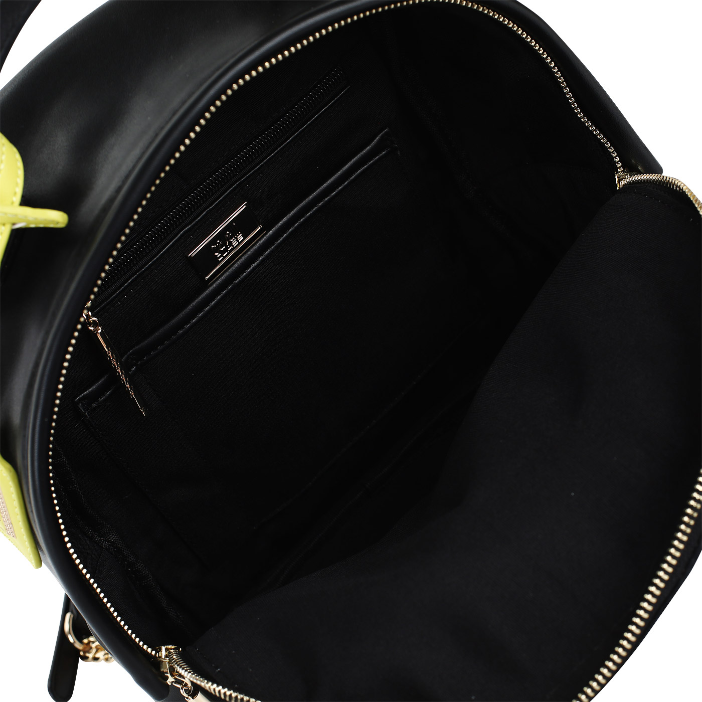 Черный женский рюкзак на двойной молнии Cavalli Class Snake 3D