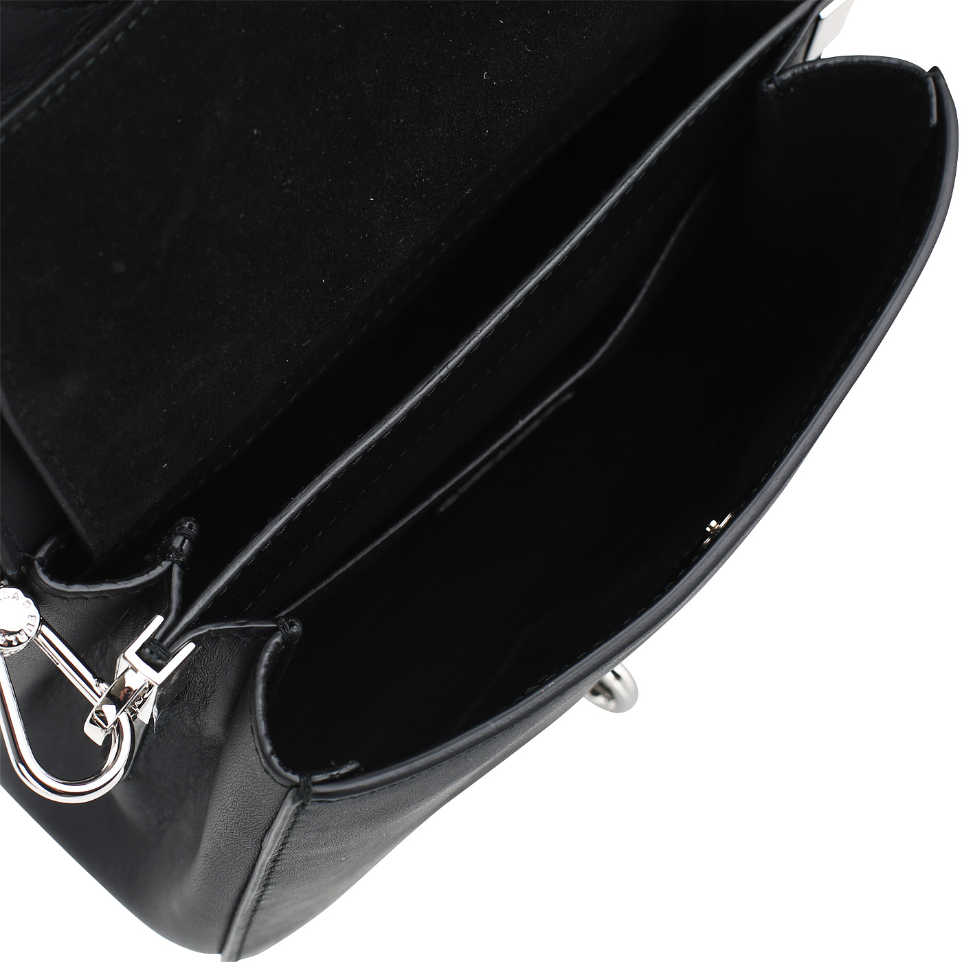 Черная сумочка со съемным ремешком Furla Margherita