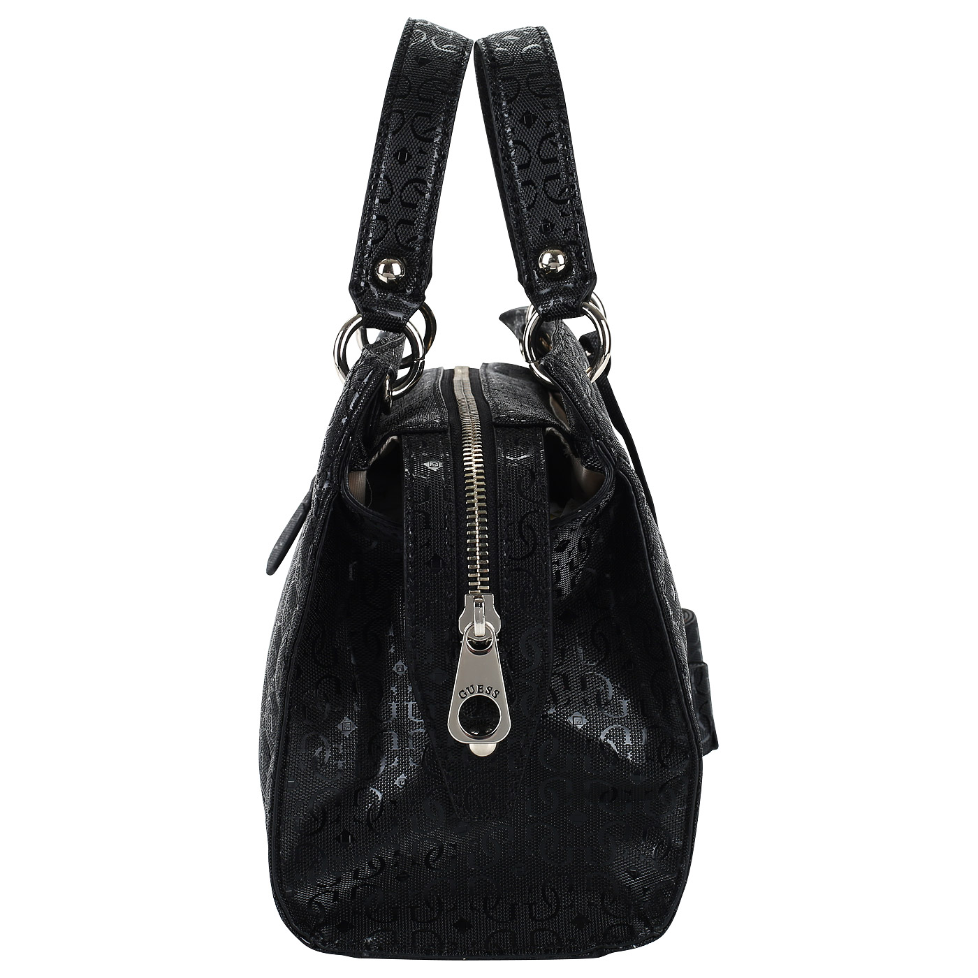 Черная женская сумка с плечевым ремешком Guess Seraphina