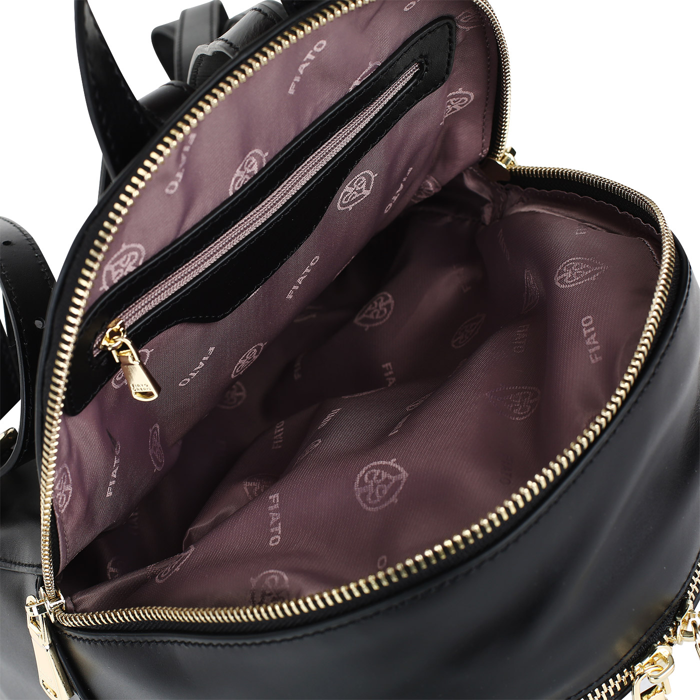 Женский кожаный рюкзак с двумя отделами Fiato Dream 