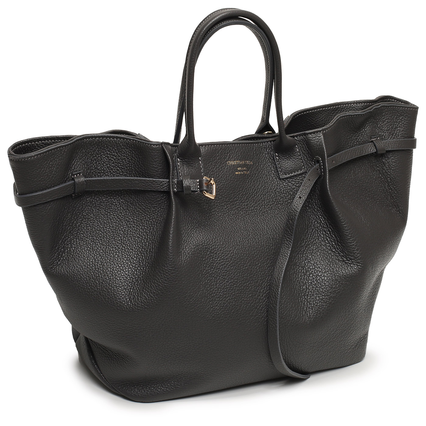 Кожаная сумка Christian Villa Peggy