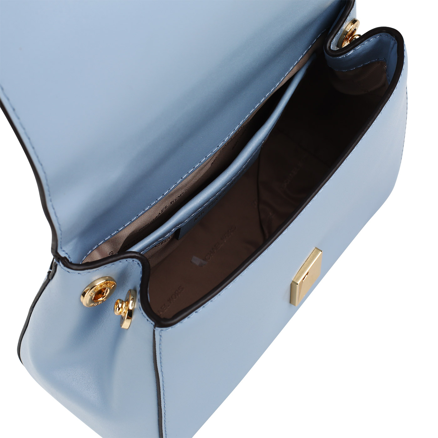 Маленькая кожаная сумочка Michael Kors Mott