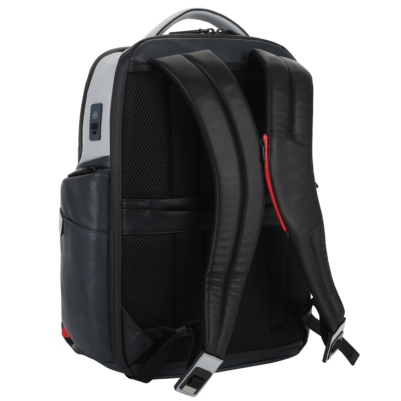 Рюкзак с кодовым замком Piquadro Brief CA4550BRBM/GRN - 2000557978836 серый  натуральная кожа 34 x 44 x 19 Цена 51300 руб. купить в интернет-магазине  PanChemodan.ru в Москве