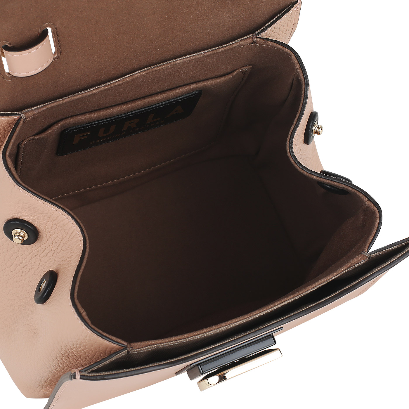 Кожаная сумка Furla Emma