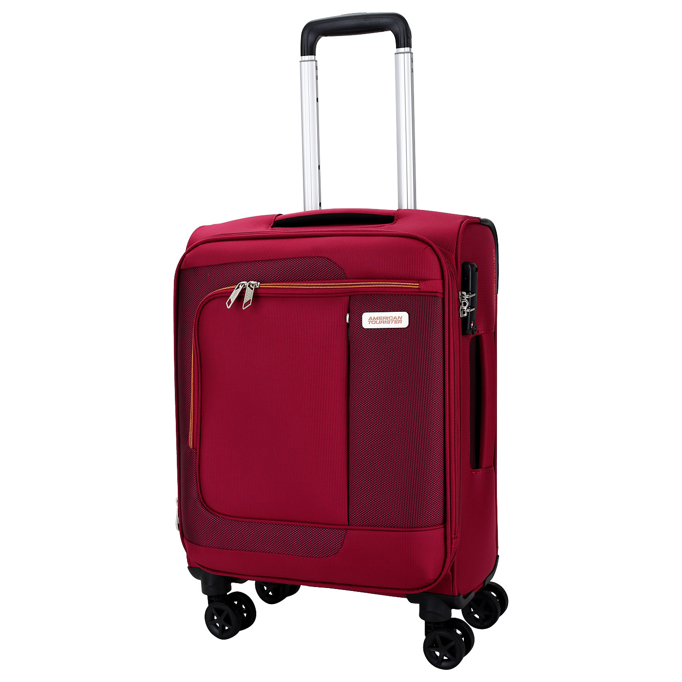 American Tourister Чемодан маленький S тканевый с кодовым замком