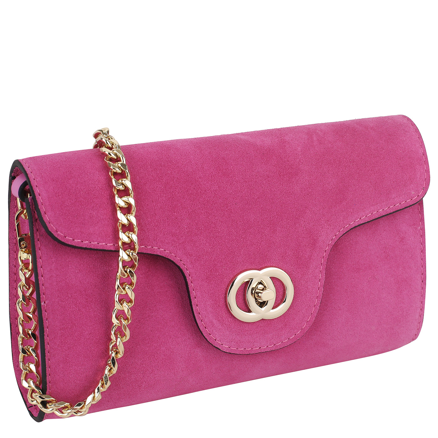 Кожаная сумка-клатч Chatte Marseille