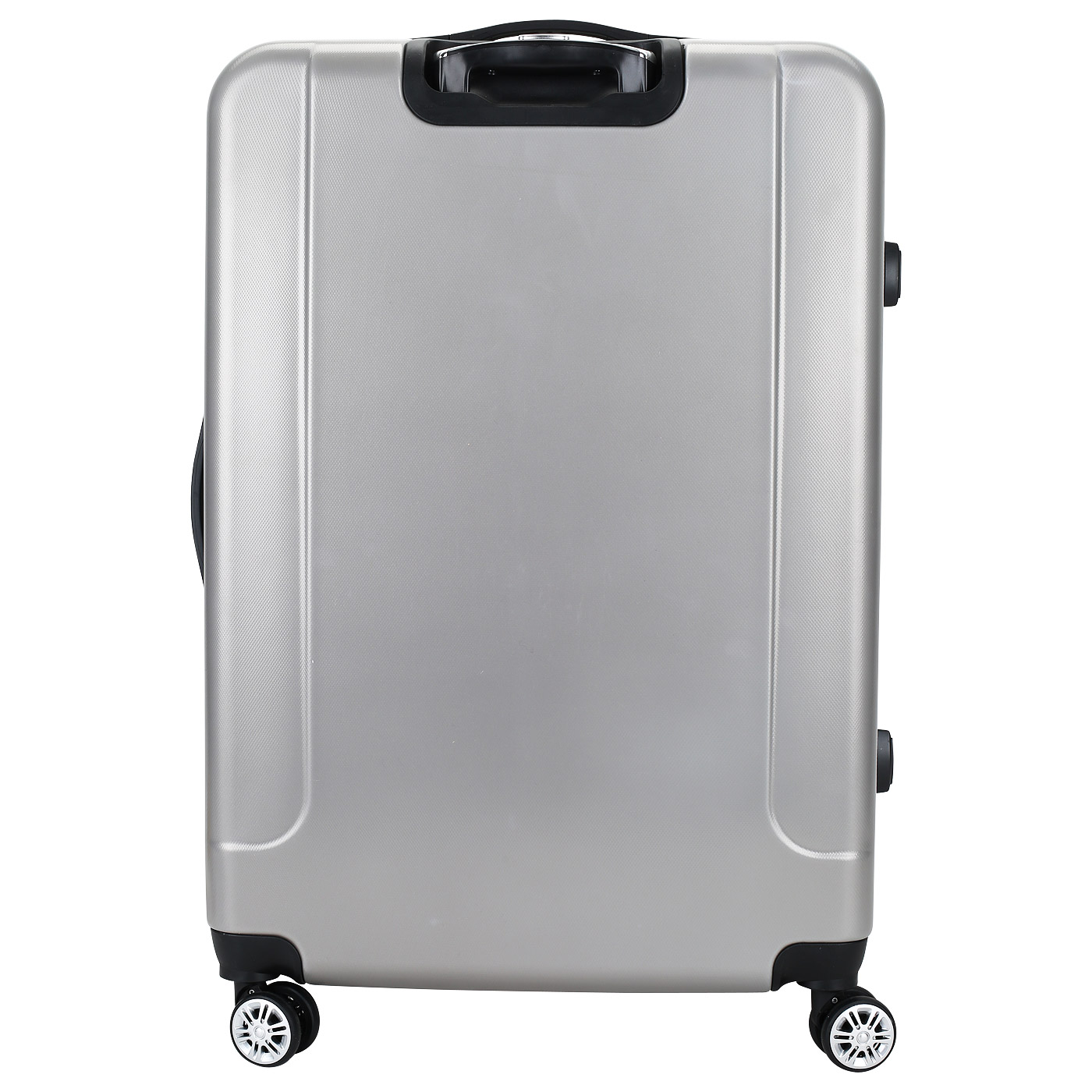 Серый чемодан с двумя отделами Global Case 