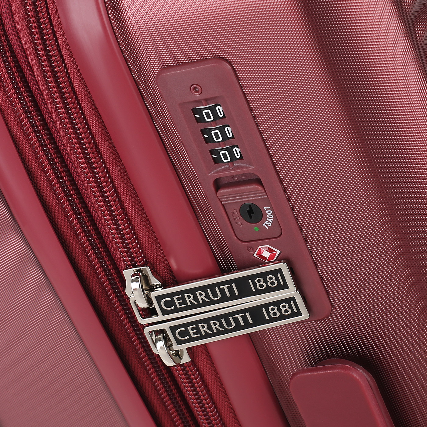 Чемодан маленький S из поликарбоната с кодовым замком Cerruti 1881 Turin