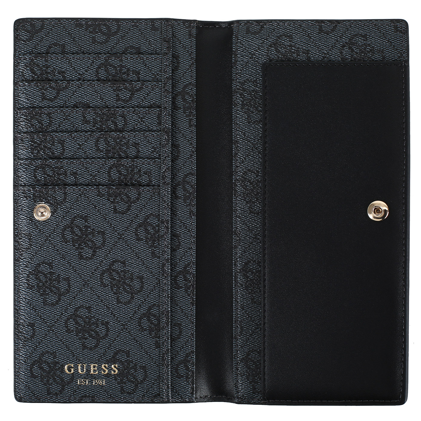 Портмоне-визитка на кнопке Guess Noreen