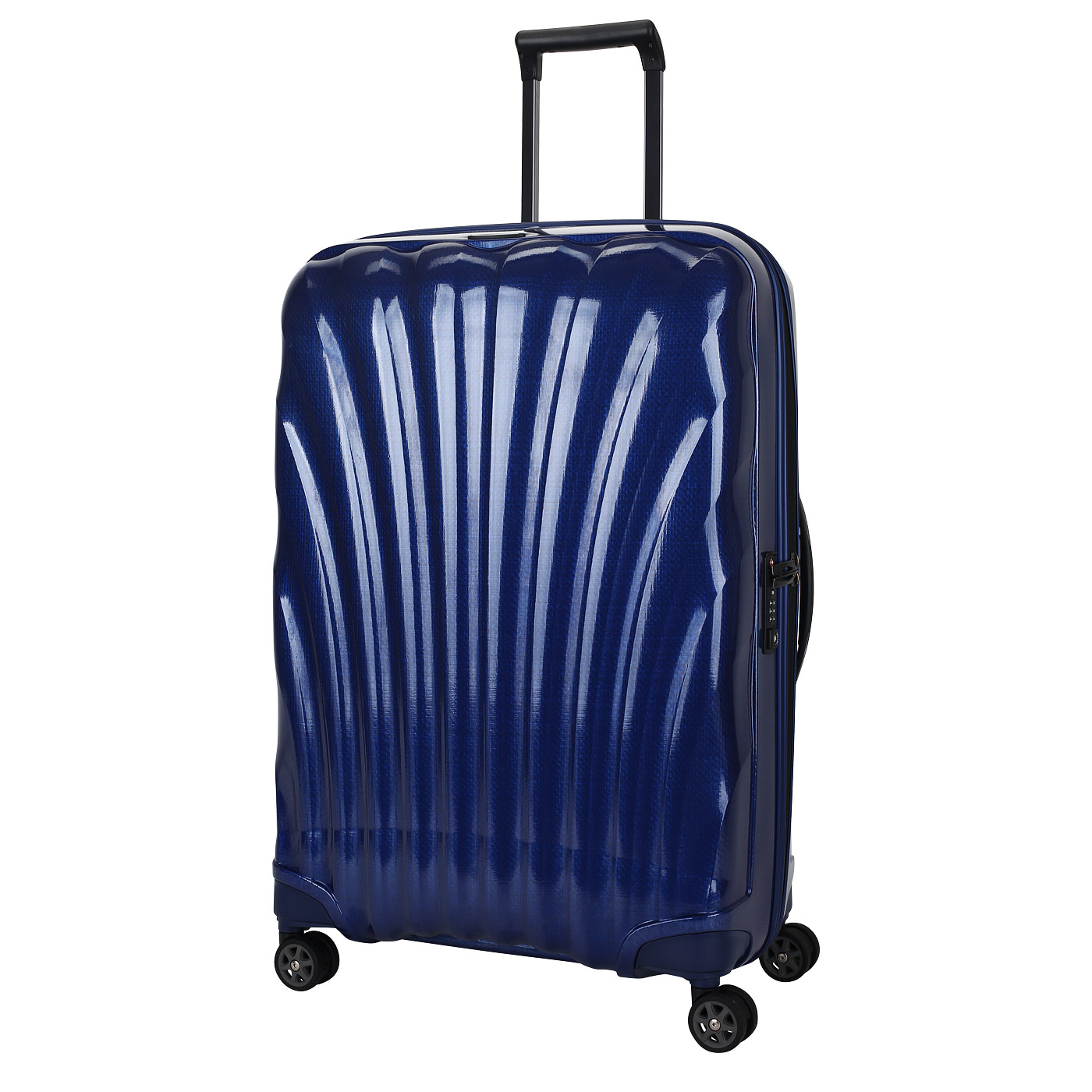 Samsonite Чемодан большой L из материала Curv с кодовым замком