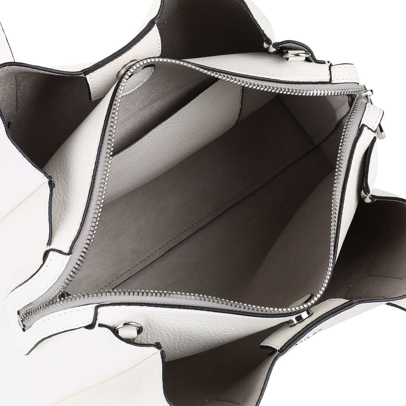 Белая женская сумка Guess Trudy