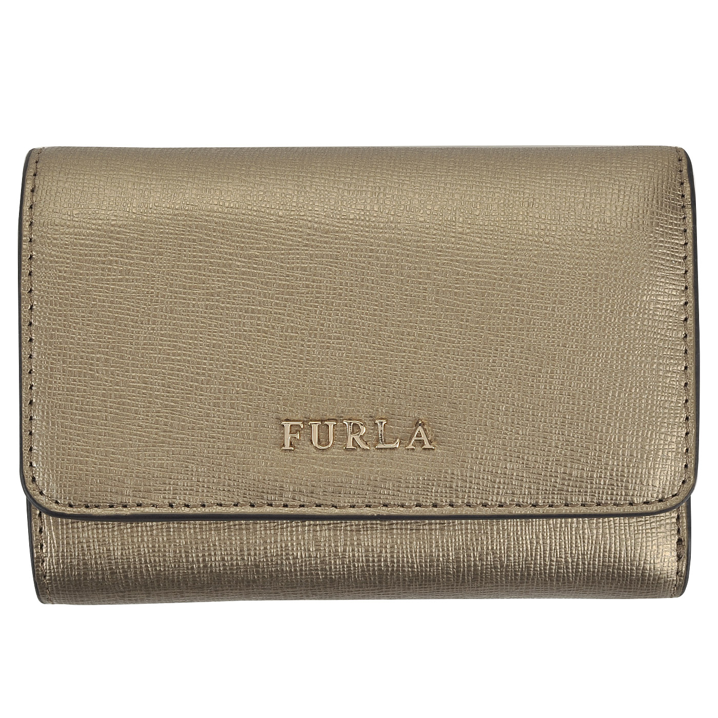 Furla Компактное женское портмоне из натуральной сафьяновой кожи