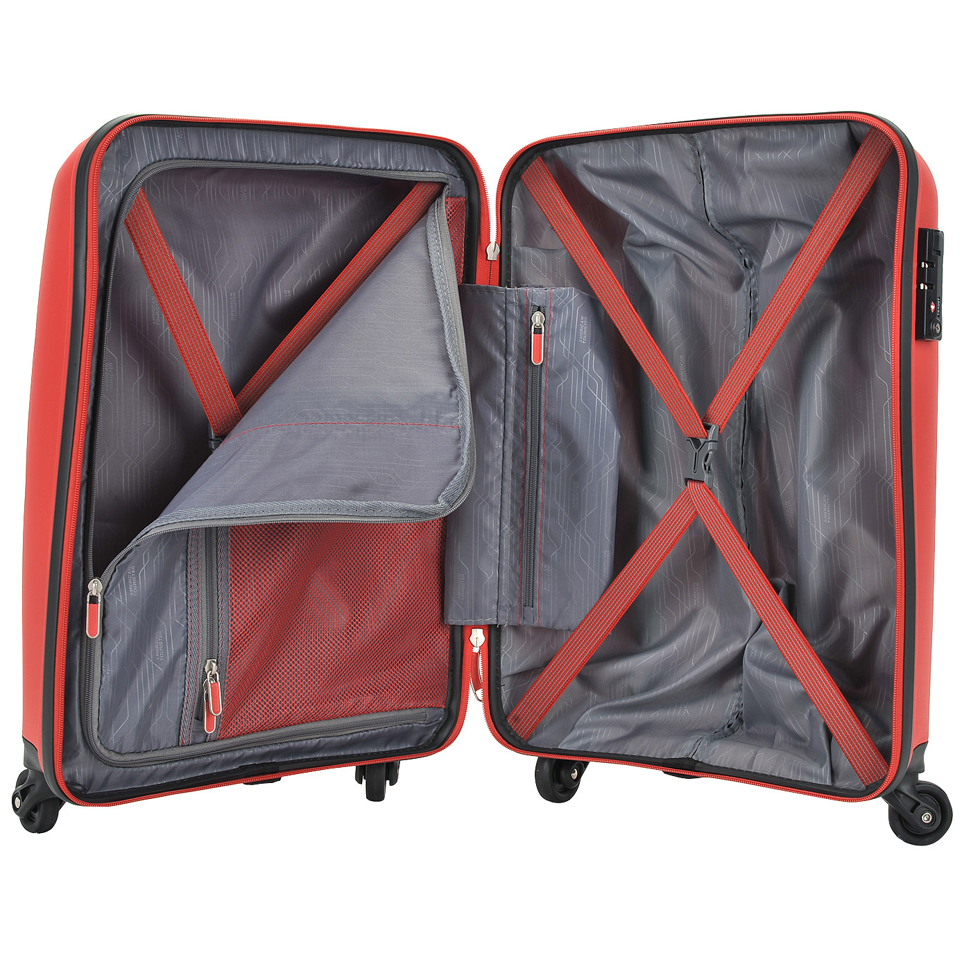 Чемодан для ручной клади из полипропилена с кодовым замком American Tourister Bon Air