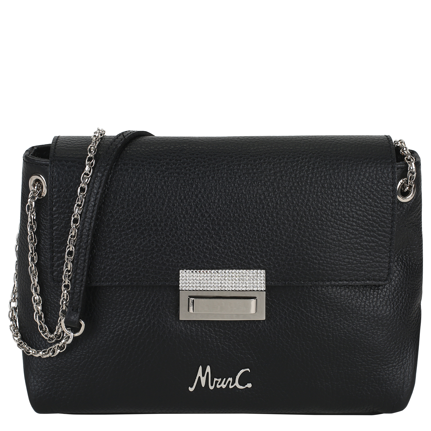 Marina Creazioni Кожаная сумка с цепочкой