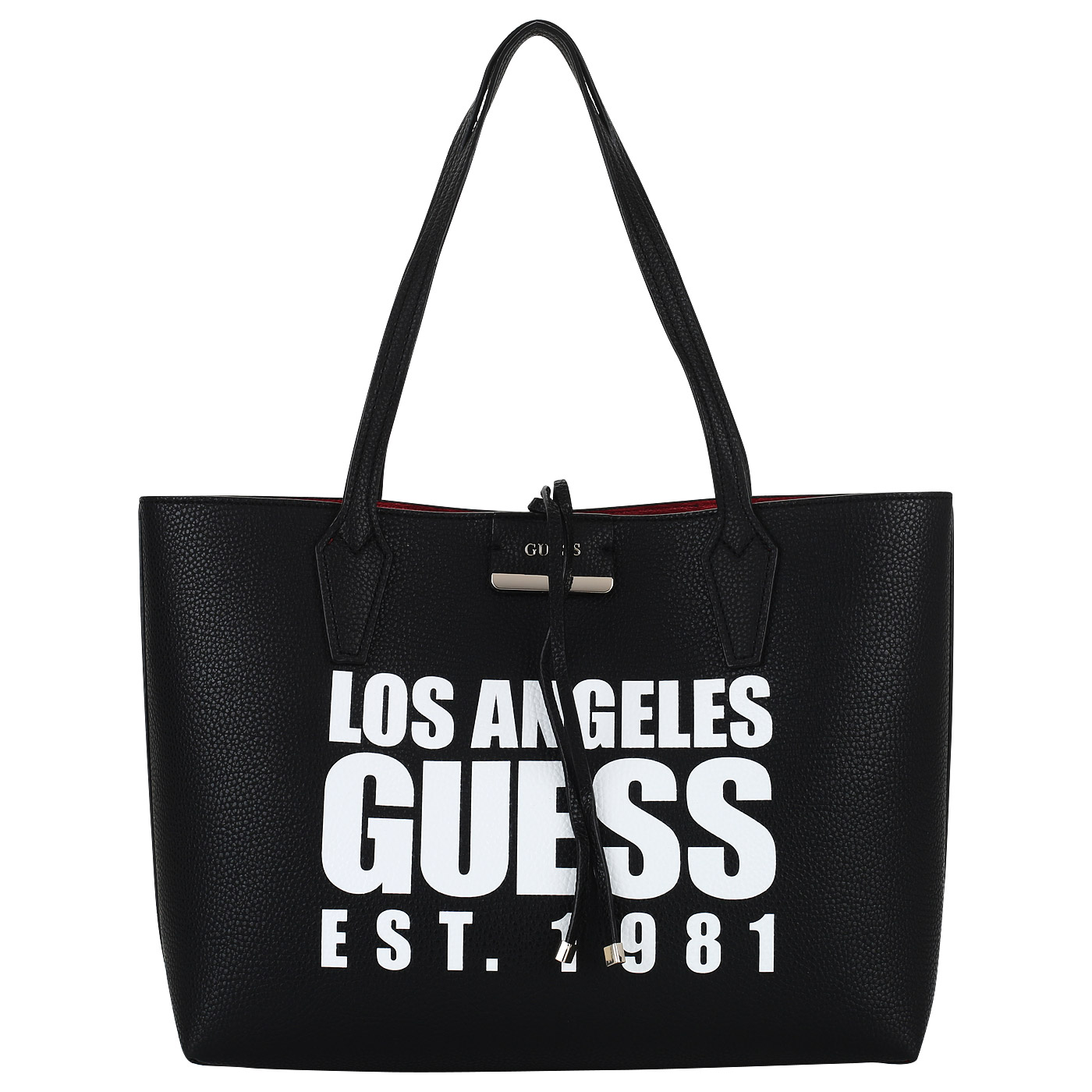 Сумка-шоппер Guess Bobbi HWAF64 22150_black/red - 2000558030458 черный ...