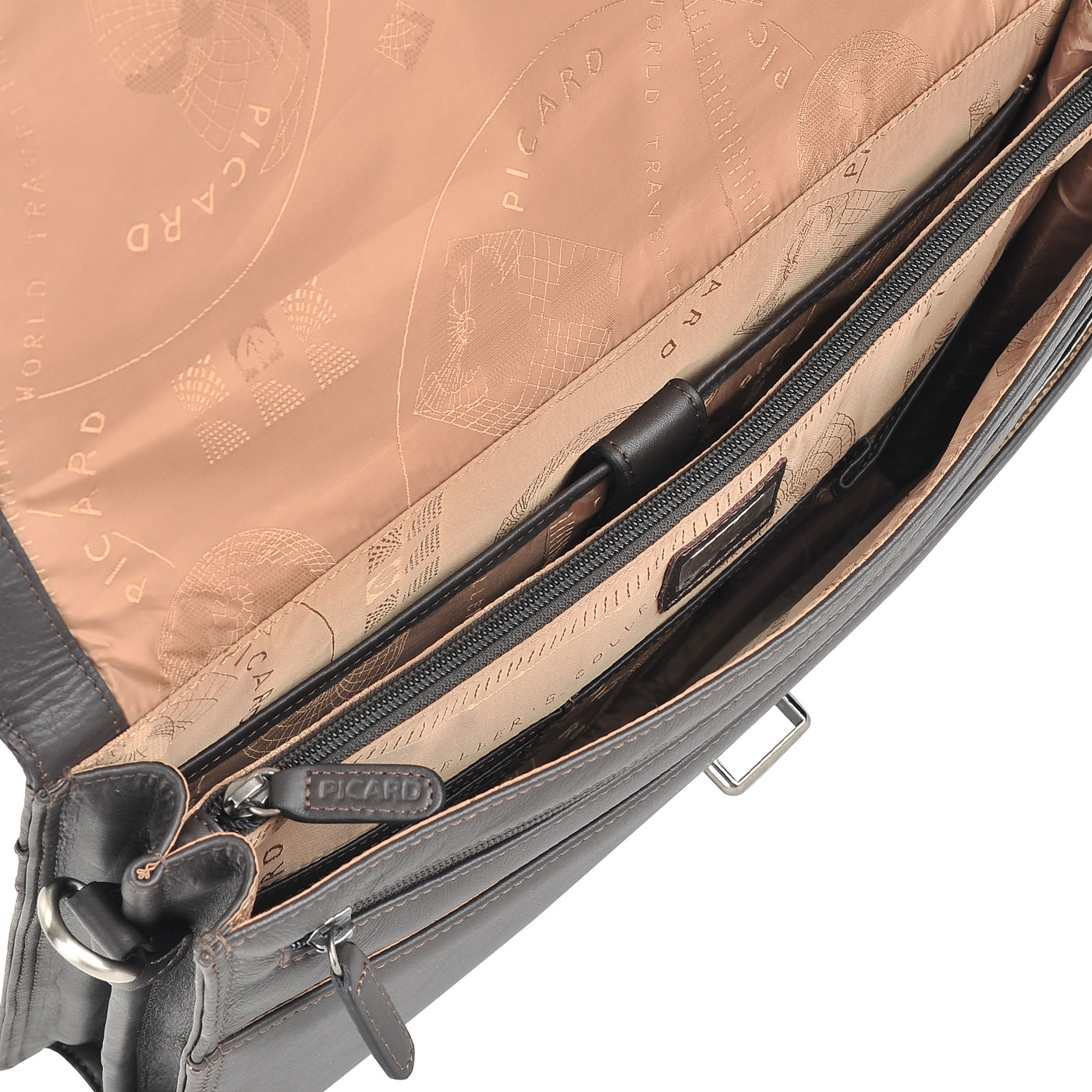 Вместительный портфель из натуральной кожи Picard Retro