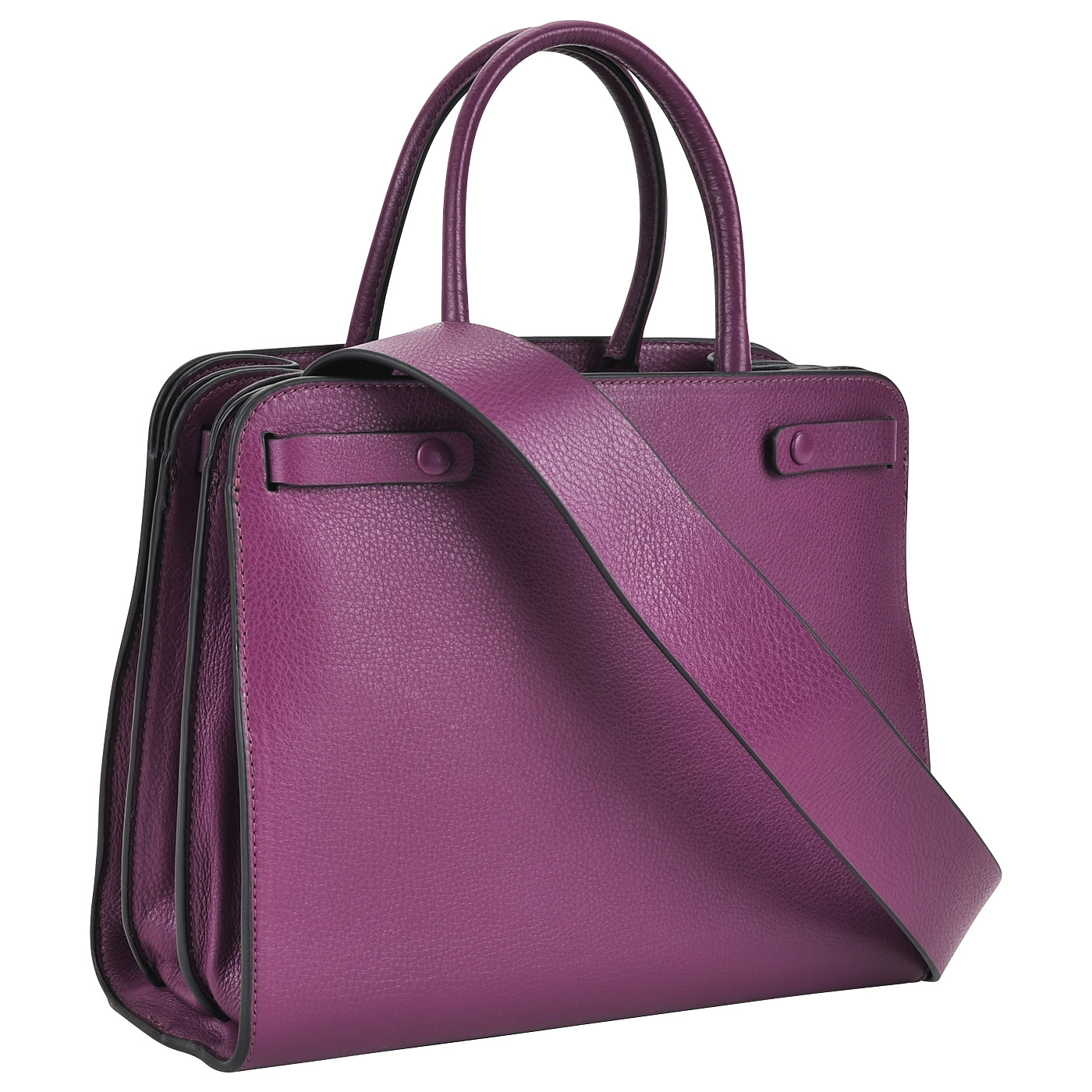 Кожаная сумка со съемным ремешком Coccinelle Clelia