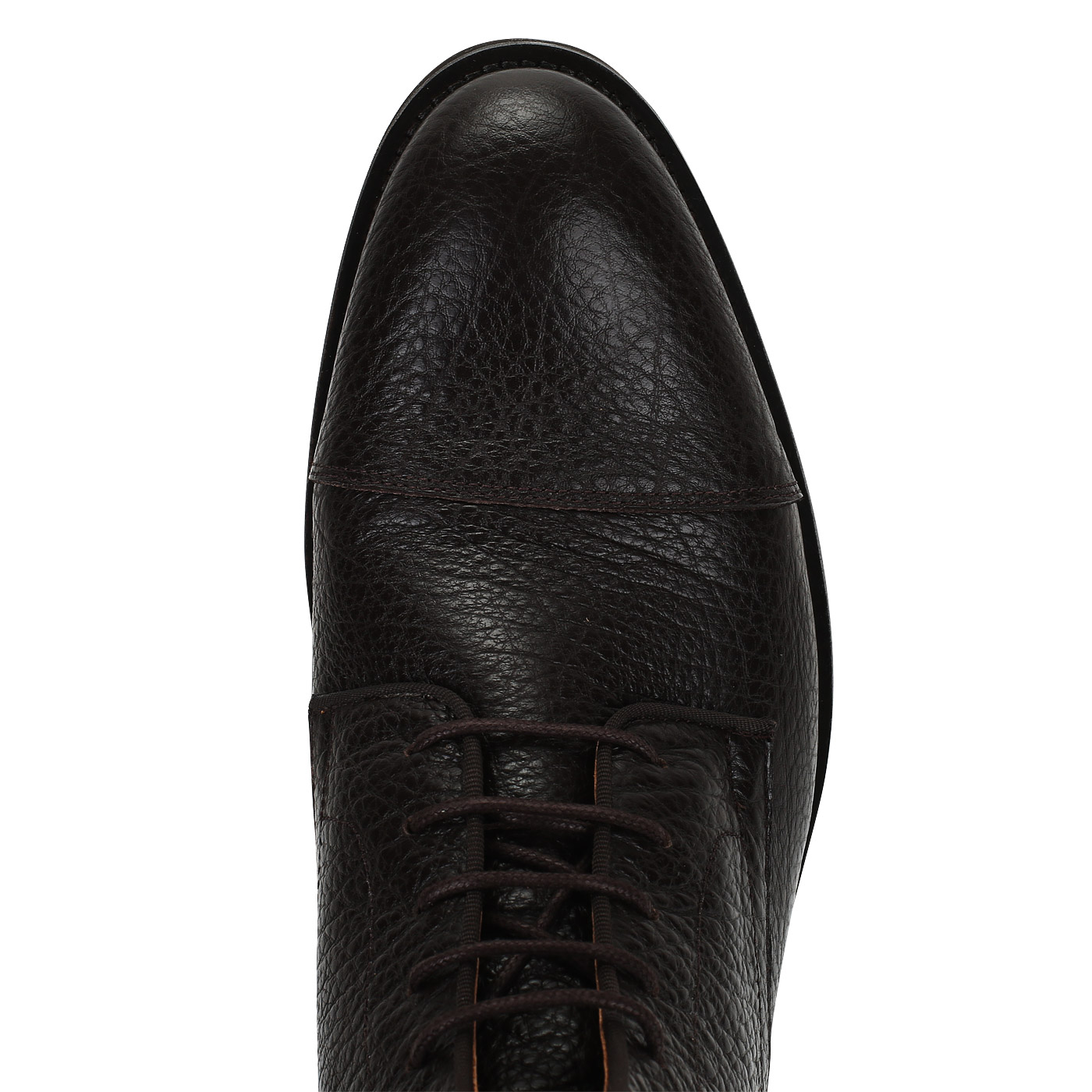 Коричневые кожаные ботинки Cerruti 1881 