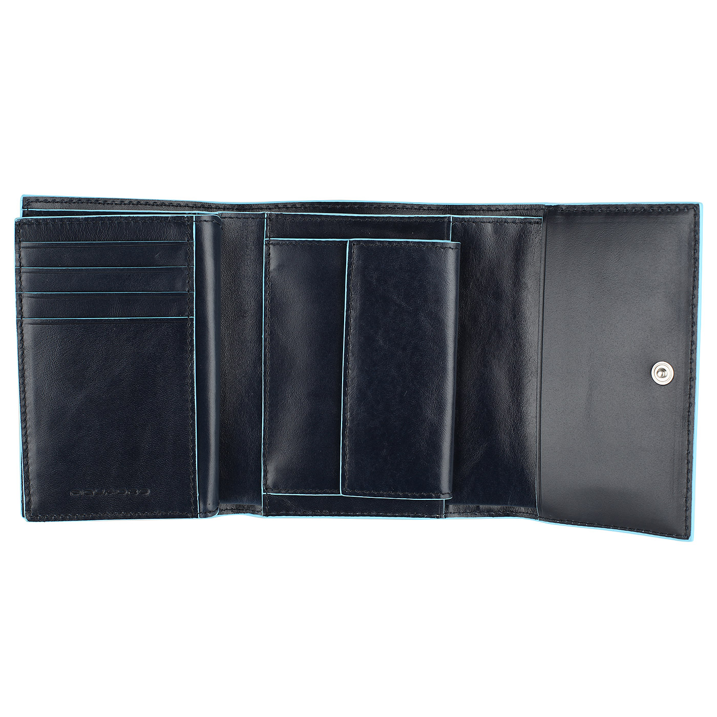 Кожаное портмоне Piquadro Blue square