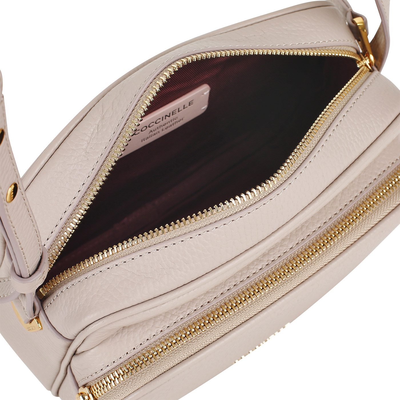 Кожаная сумка через плечо Coccinelle Lea