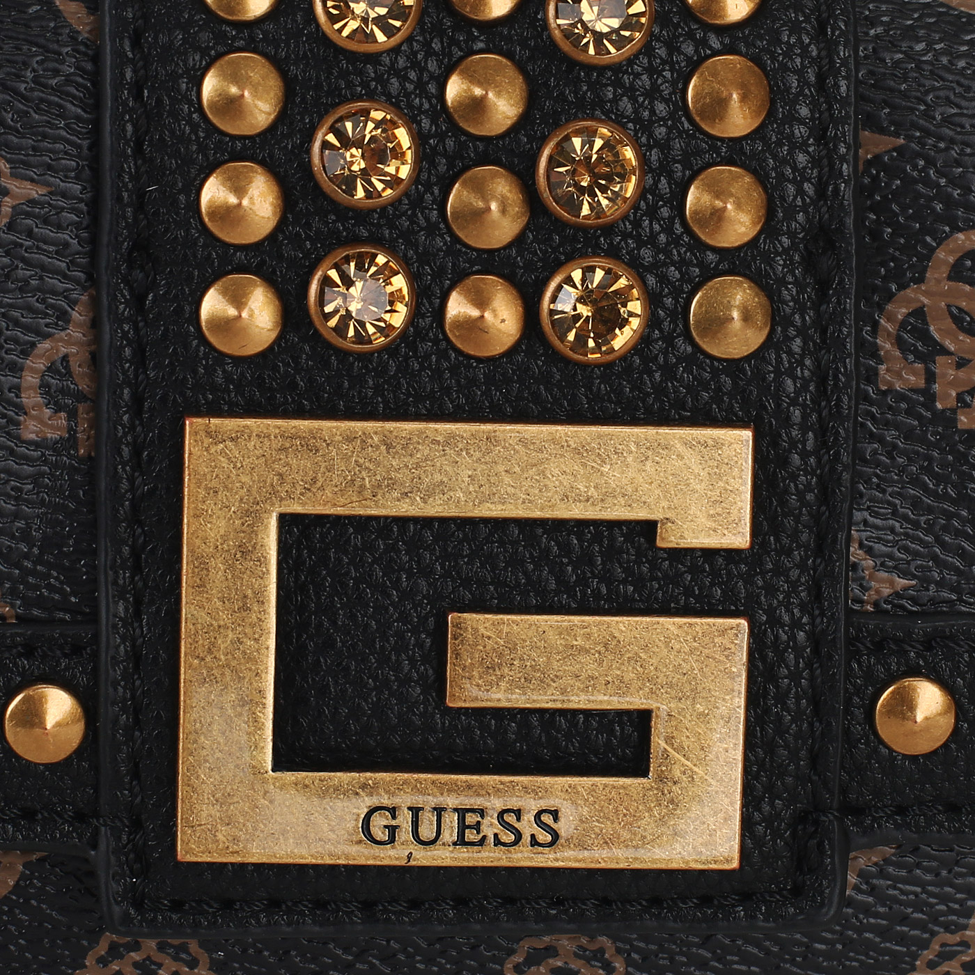 Сумка через плечо с клёпками Guess Bling