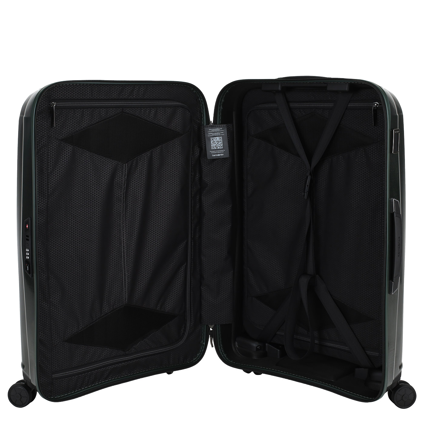 Чемодан средний M из материала Curv Samsonite Major-Lite