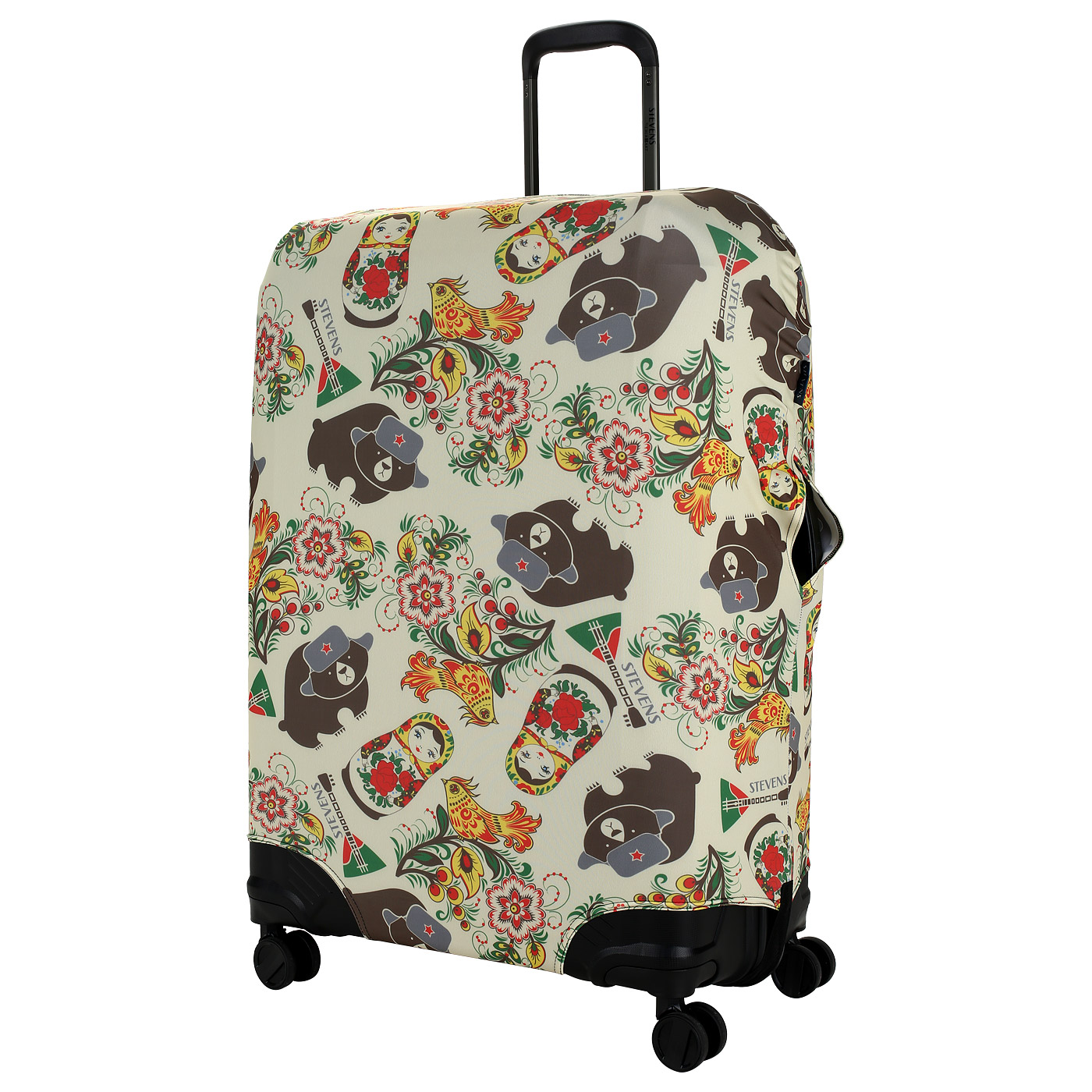 Stevens Чехол для чемодана с изображением матрешек