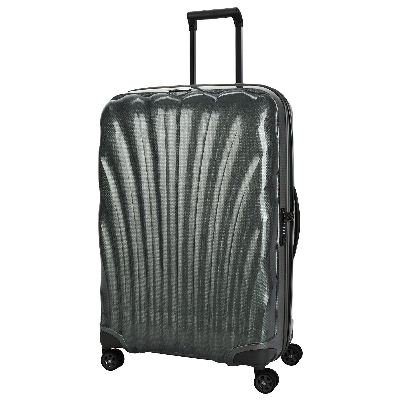 Samsonite Чемодан большой L из материала Curv с кодовым замком