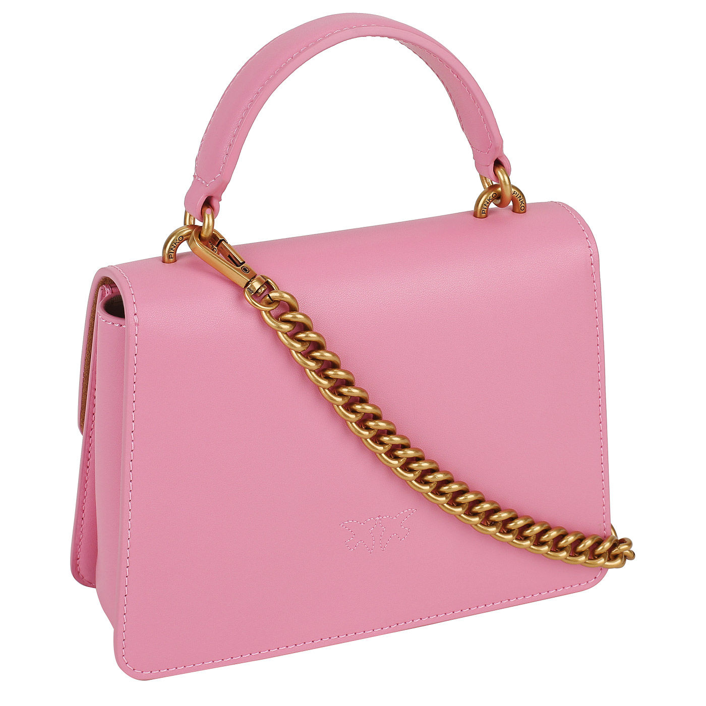 Кожаная сумка Pinko Love One