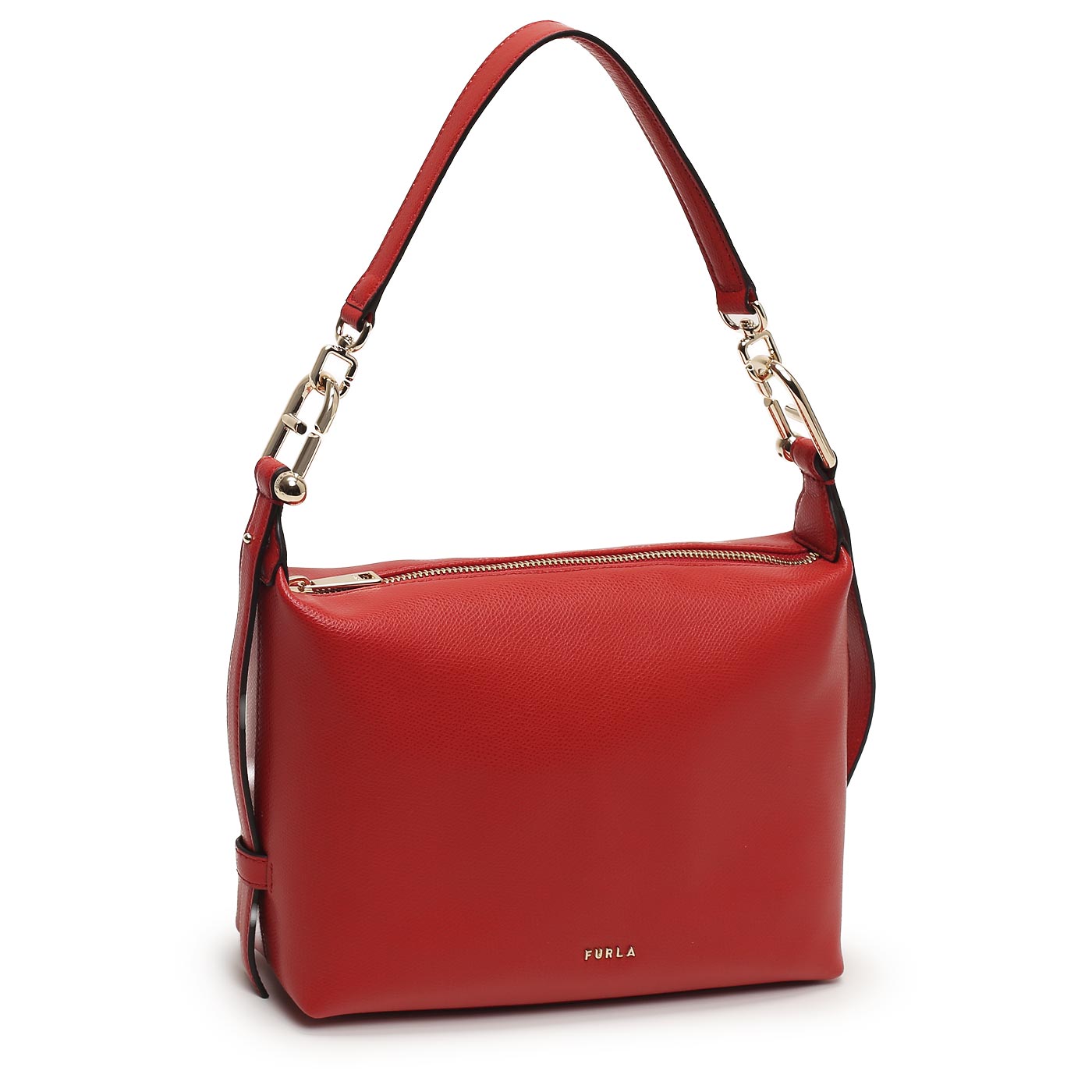 Кожаная сумка Furla Tonie