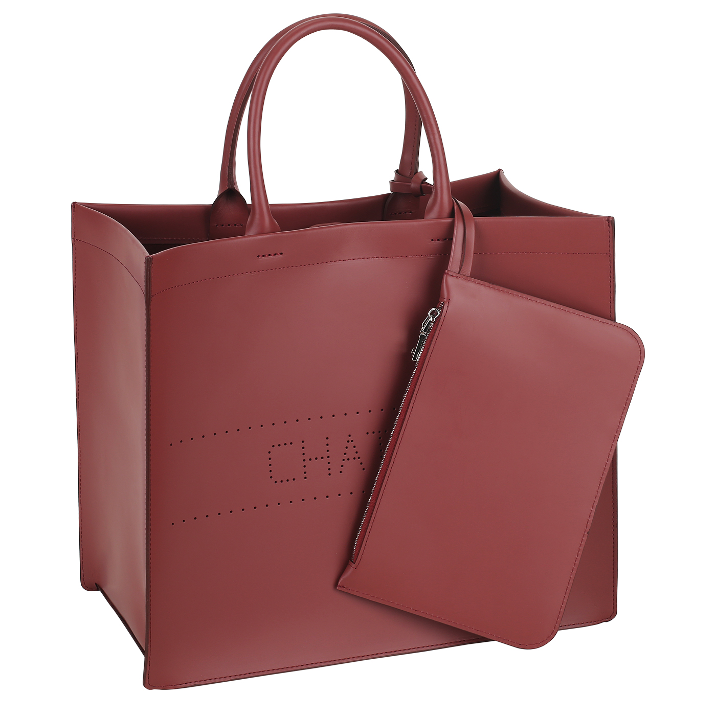 Кожаная сумка Chatte Marseille