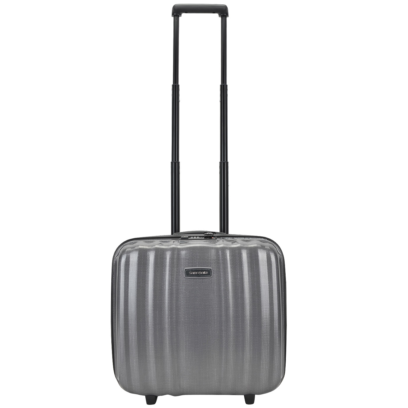 Чемодан маленький S из материала Curv с кодовым замком Samsonite Lite-Cube Dlx