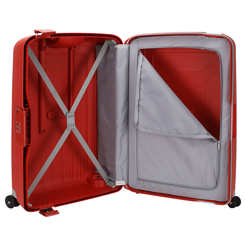 Чемодан большой L из полипропилена с кодовым замком Samsonite S’Cure