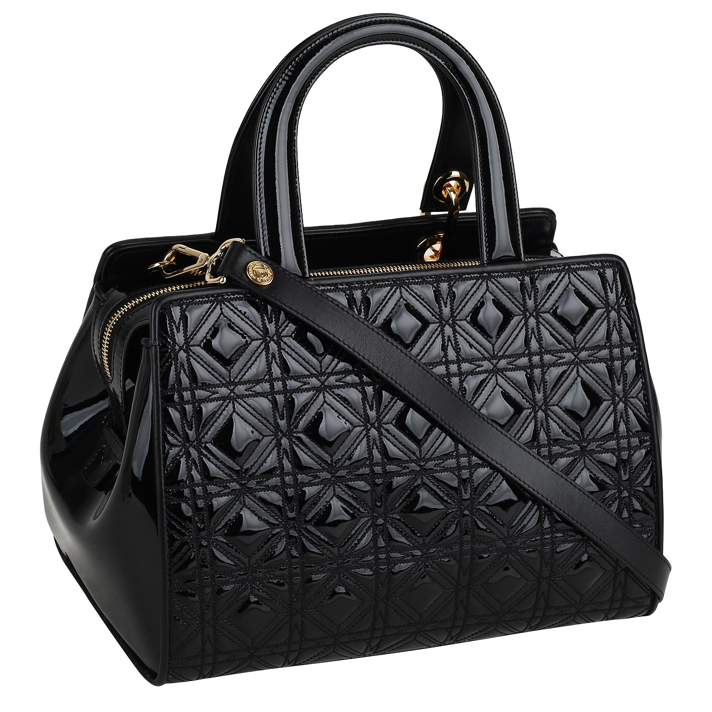 Кожаная сумка Valentino Orlandi Ginny