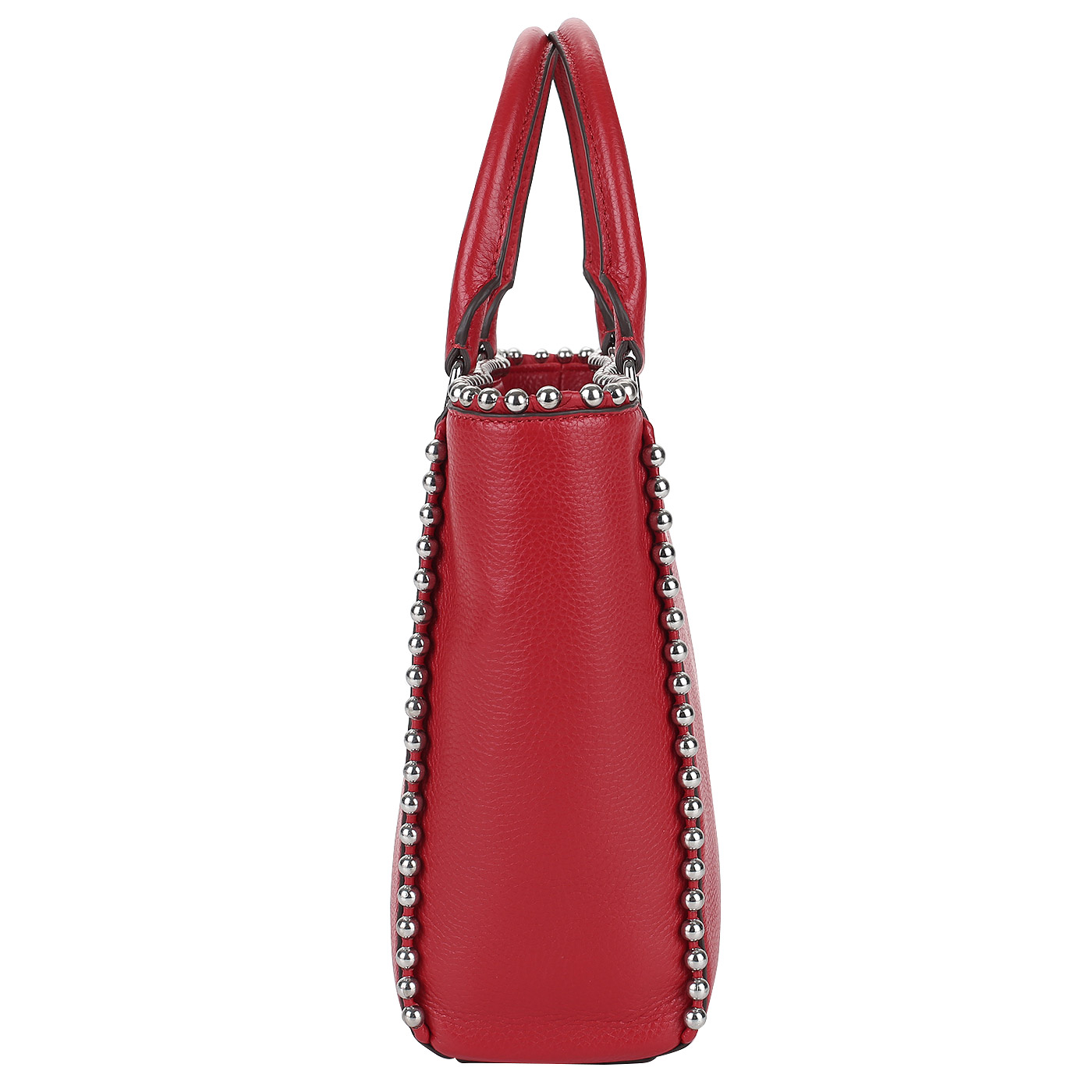 Женская сумка из красной кожи Love Moschino Pallina