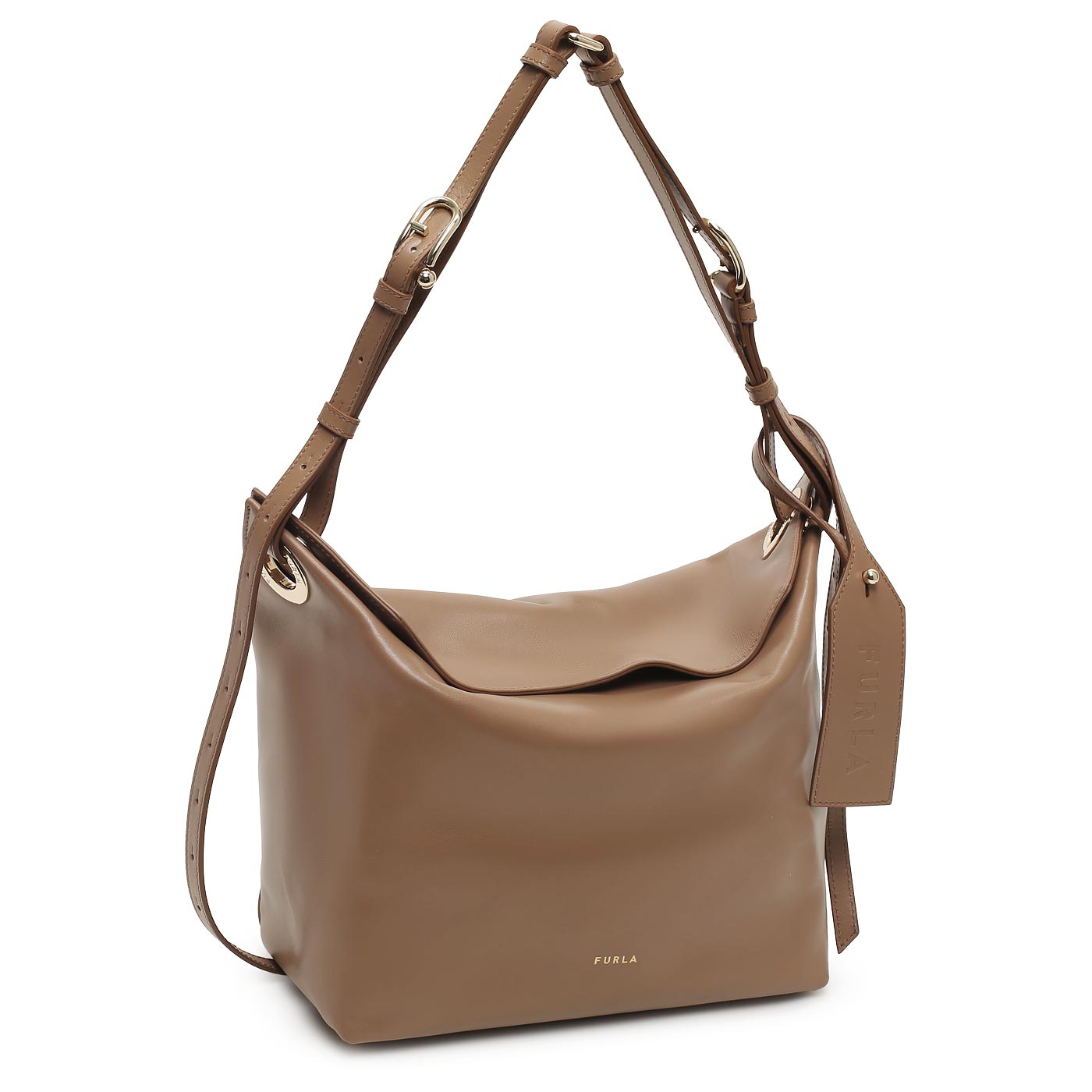 Кожаная сумка Furla Ginevra