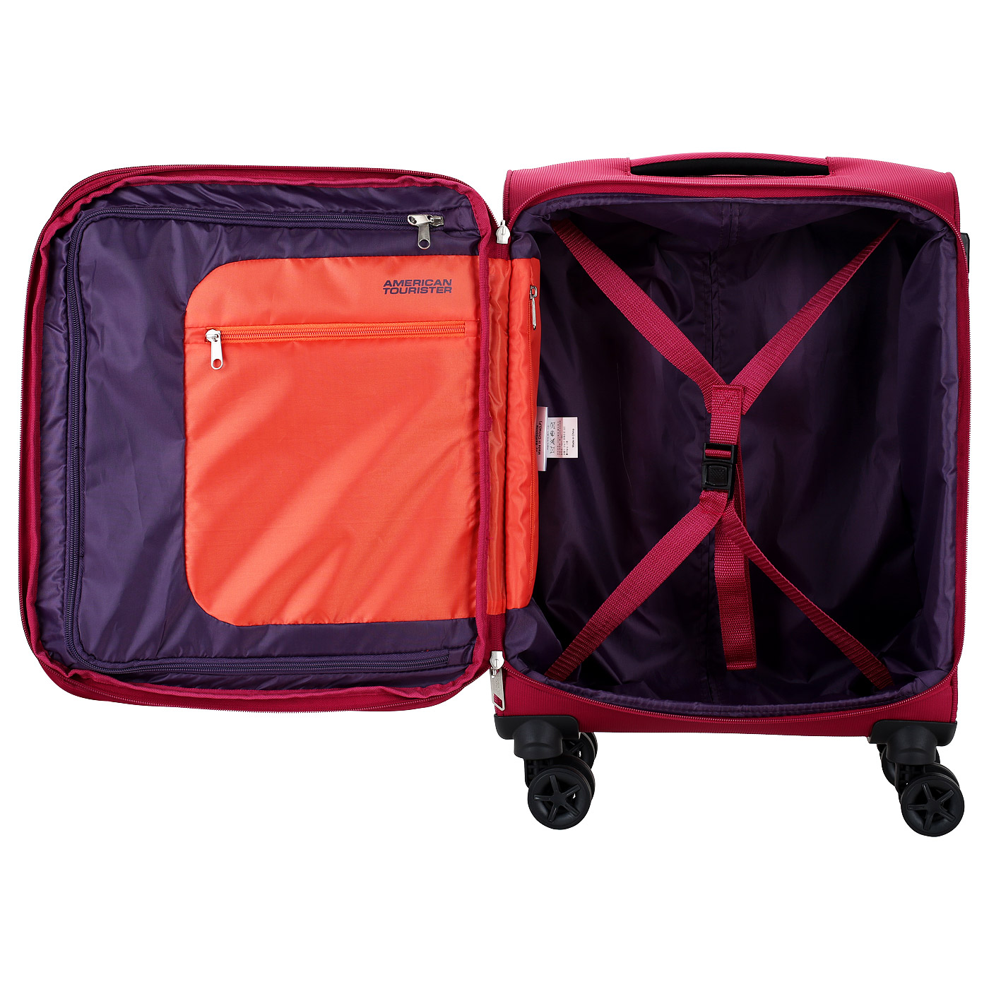 Чемодан маленький S тканевый с кодовым замком American Tourister Sens