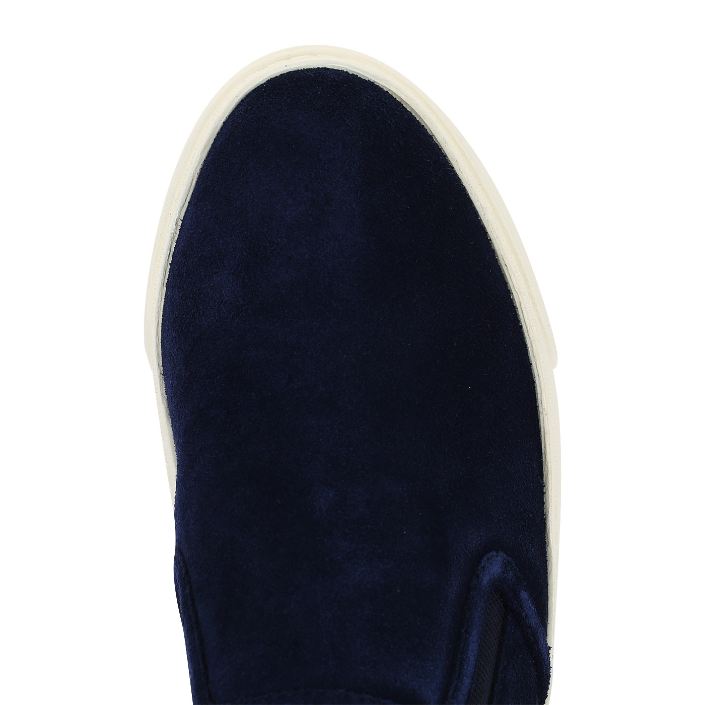 Слипоны из синей замши Clarks Glove Puppet