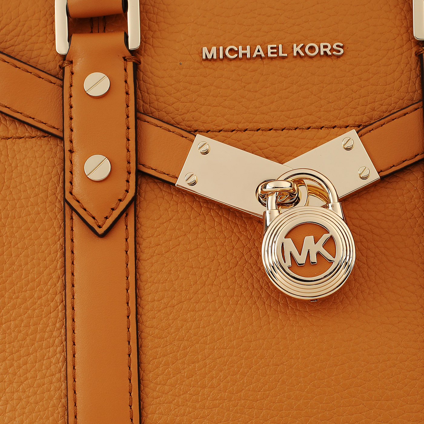 Кожаная сумка на молнии Michael Kors Nouveau Hamilton