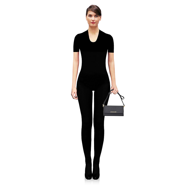 Женский кожаный клатч Michael Kors Jet set travel