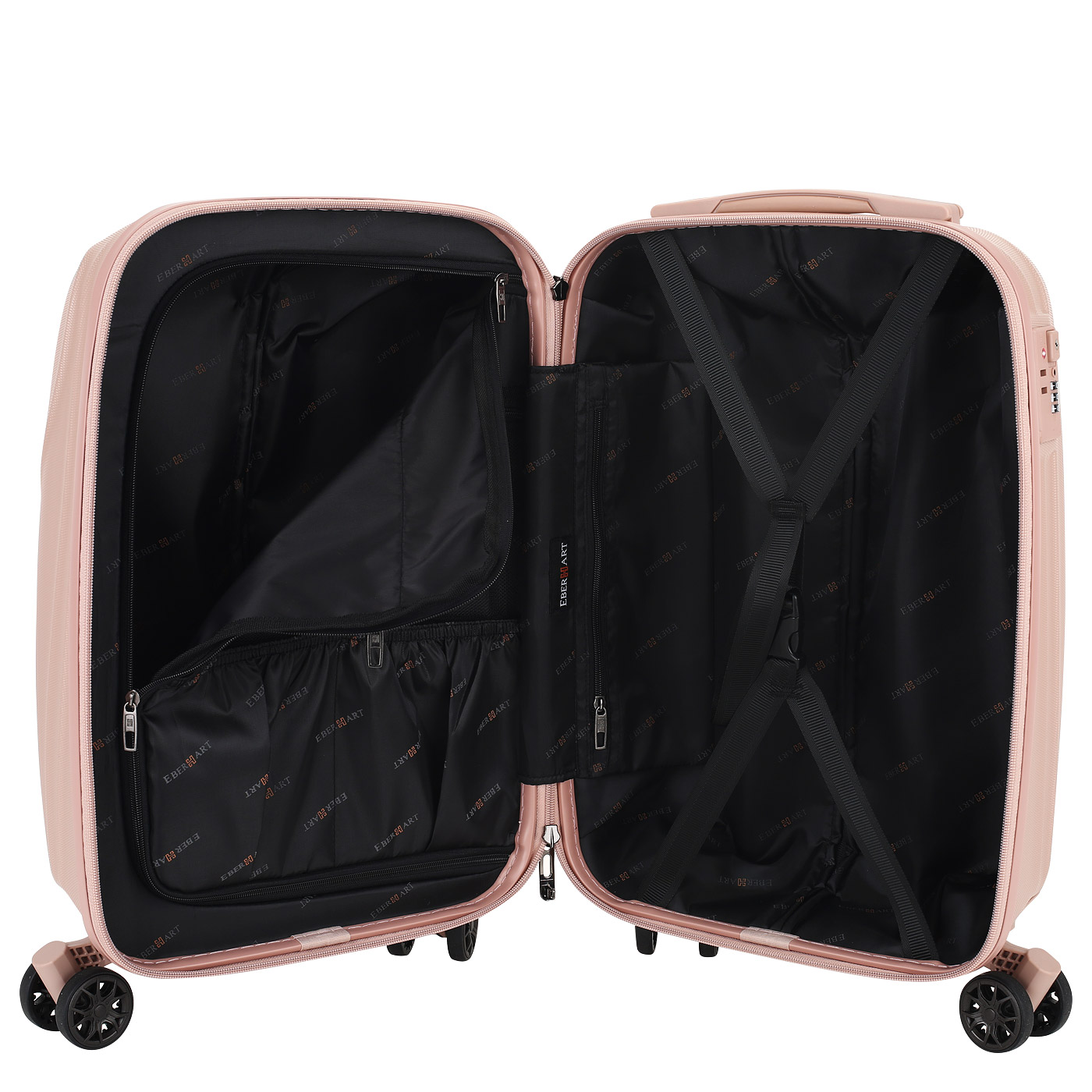 Чемодан на колесах с амортизаторами Eberhart Lotus